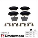 Zimmermann Bremsbelagsatz, Scheibenbremse 22904.175.2