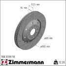 Bremsscheibe 100.3339.70 Bremsscheibe 100.3339.70