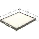 BOSCH 1 987 435 092 Innenraumfilter