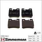 Zimmermann Bremsbelagsatz, Scheibenbremse 21197.150.1