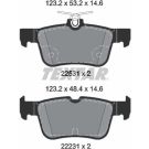 TEXTAR 2253105 Bremsbeläge TEXTAR 2253105 Bremsbeläge