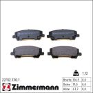 Zimmermann Bremsbelagsatz, Scheibenbremse 22112.170.1