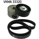 SKF Keilrippenriemensatz VKMA 33320