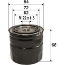 Valeo Ölfilter 586098
