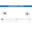 Bremsschlauch 24.5103-0513.3