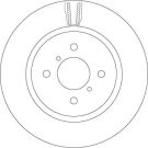 TRW Bremsscheibe DF6912