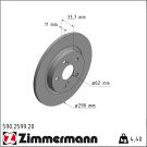 Bremsscheibe 590.2599.20 Bremsscheibe 590.2599.20