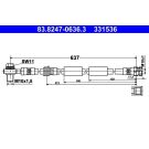 ATE Bremsschlauch 83.8247-0636.3