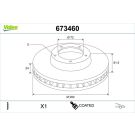 Bremsscheibe 673460