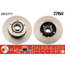 TRW Bremsscheibe DF2771