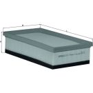 Knecht Luftfilter LX 1617