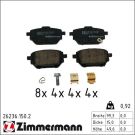 Bremsbelagsatz, Scheibenbremse 26236.150.2 Bremsbelagsatz, Scheibenbremse 26236.150.2