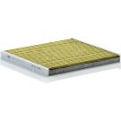 MANN-FILTER FP 1828 Innenraumfilter FreciousPlus Aktivkohlefilter mit Polyphenol, antibakteriell, Feinstaubfilter (PM 2.5)