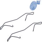 Blue Print Zubehörsatz, Scheibenbremsbelag ADV1848600