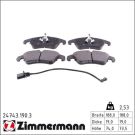 Zimmermann Bremsbelagsatz, Scheibenbremse 24743.190.3
