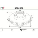 Bremsscheibe 9082659