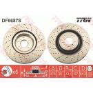 Bremsscheibe TRW SINGLE DF6687S