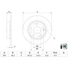 Bremsscheibe 0 986 479 G17 Bremsscheibe 0 986 479 G17