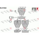 FTE Bremsbelagsatz, Scheibenbremse 9010253