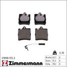 Zimmermann Bremsbelagsatz, Scheibenbremse 21898.155.2