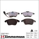 Zimmermann Bremsbelagsatz, Scheibenbremse rd:z 23587.900.1