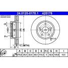 Bremsscheibe 24.0125-0178.1