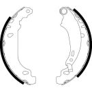 Bremsbackensatz 8DB 355 002-261 Bremsbackensatz 8DB 355 002-261