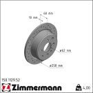 Bremsscheibe 150.1129.52 Bremsscheibe 150.1129.52
