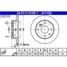 Bremsscheibe 24.0111-0159.1