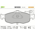Valeo Bremsbelagsatz, Scheibenbremse ESSENTIAL 301033