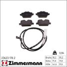 Zimmermann Bremsbelagsatz, Scheibenbremse 23623.170.2