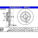 Bremsscheibe 24.0323-0113.1
