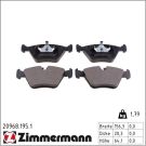 Zimmermann Bremsbelagsatz, Scheibenbremse 20968.195.1