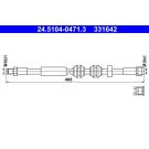 Bremsschlauch 24.5104-0471.3 Bremsschlauch 24.5104-0471.3