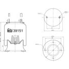 FEBI BILSTEIN 39151 Federbalg, Luftfederung