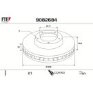 Bremsscheibe 9082684