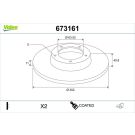 Bremsscheibe 673161