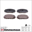 Zimmermann Bremsbelagsatz, Scheibenbremse 24451.155.1