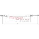 Metzger Seilzug, Feststellbremse 10.4663