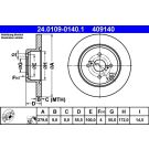 Bremsscheibe 24.0109-0140.1