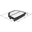 BOSCH F 026 400 203 Luftfilter