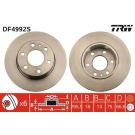 Bremsscheibe TRW SINGLE DF4992S