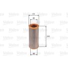 Valeo Luftfilter 585601