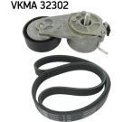 SKF Keilrippenriemensatz VKMA 32302