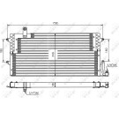 NRF | Kondensator, Klimaanlage | 35534