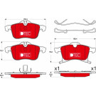 GDB1668DTE Bremsbelagsatz, Scheibenbremse DTEC COTEC GDB1668DTE Bremsbelagsatz, Scheibenbremse DTEC COTEC