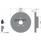 Textar Bremsscheibe PRO 92179503 Textar Bremsscheibe PRO 92179503