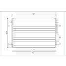 817741 Kondensator, Klimaanlage
