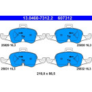 13.0460-7312.2 Bremsbelagsatz, Scheibenbremse