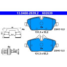 13.0460-2639.2 Bremsbelagsatz, Scheibenbremse